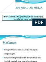 Keperibadian Mulia