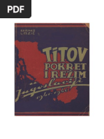 Titov Pokret I Rezim U Jugoslaviji 1941-1946 Branko Lazic | PDF