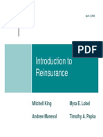 Introduction to Reinsurance
