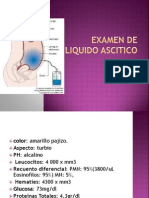 Examen de Liquido Ascitico
