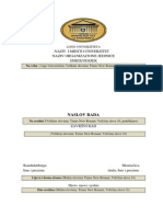 Tehnička Upustva Za Izradu Diplomskog - Rada Graficki Fakultet