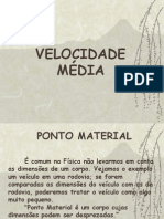 Velocidade Media