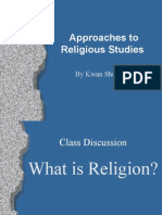 Approaches To Religious Studies