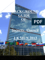 Background Guide of UNSC