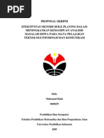Download Efektivitas Metode Role Playing Dalam Meningkatkan Kemampuan Analisis Masalah Siswa Pada Mata Pelajaran Teknologi Informasi Dan Komunikasi by mrizki SN16951703 doc pdf