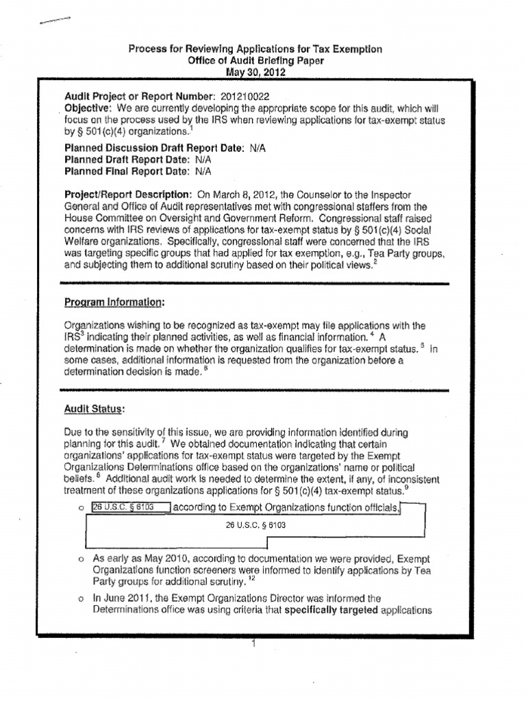 Audit Briefing Paper PDF