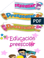 Diapositivas Preescolar