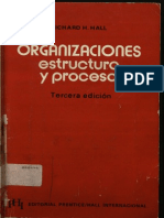 Organizaciones Estructura y Proceso