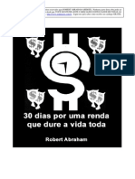 30 Dias Por Uma Renda Que Dure a Vida Toda - Robert Abraham