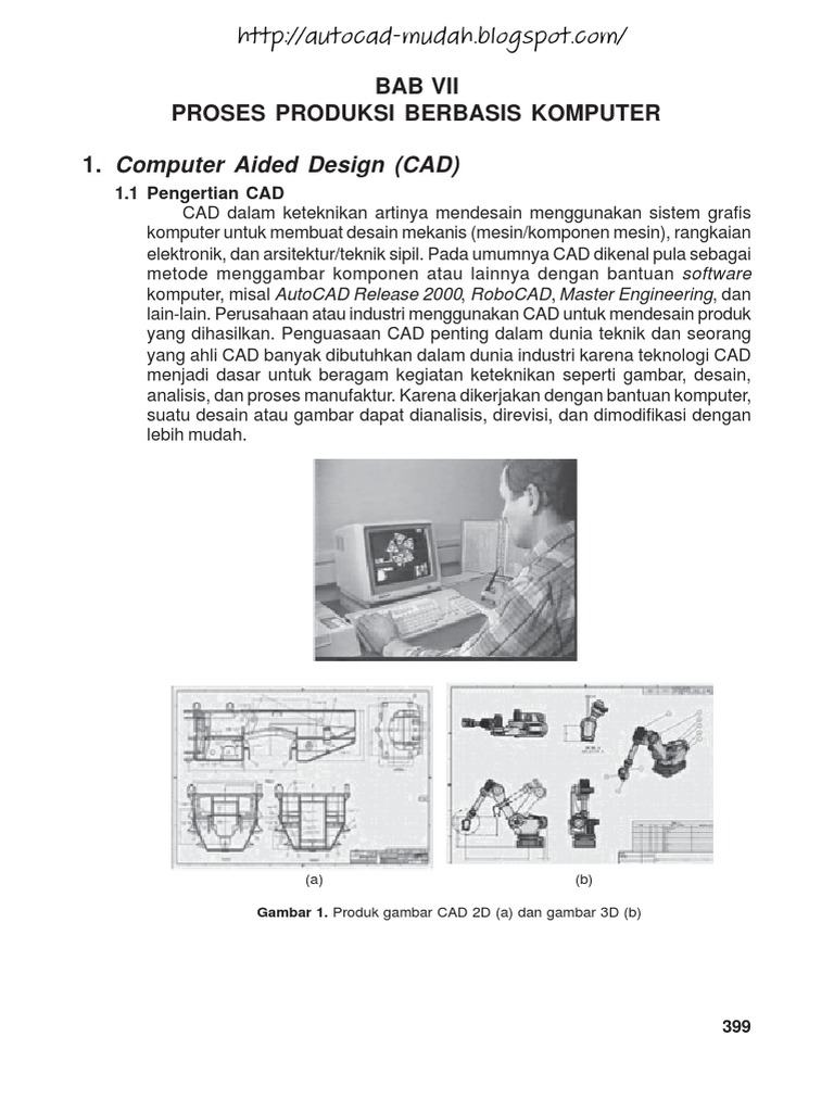 Tutorial Menggambar 2D di AutoCAD 2007 | PDF