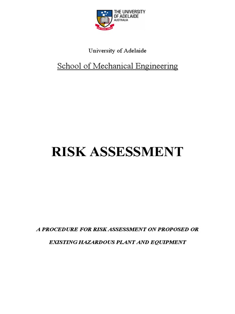 Risk Assessment | PDF | Steam | Risk