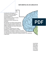 Mapa Mental de Los Lobulos Cerebrales