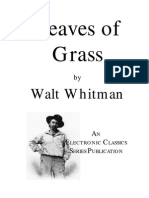 Whitman - Leaves of Grass PDF