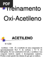 Treinamento Cuidados com o conjunto Oxi-Acetilênico