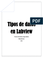 Tipos de Datos en Labview