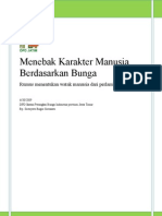 Menebak Karakter Manusia Berdasarkan Bunga