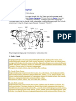 Tugas Biologi Umum Bagian Bagian Sapi