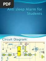 Anti Sleep Alarm For Students