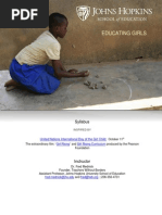 Download Syllabus Educating Girls by Teachers Without Borders SN169580881 doc pdf