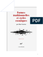 Guenon Rene - Formes Traditionnelles Et Cycles Cosmiques