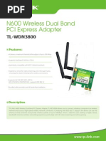 TTL-WDN3800 V1 Datasheet 