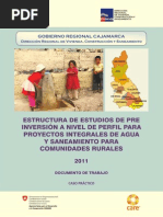 Estructura de Estudio Comunidad Rural Para Comunidades Rurales