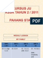 Lesson Plans - Pahang 2011