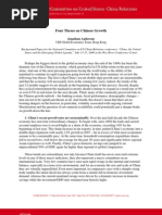 Download Four Theses on Chinese Growth  NCUSCR Conference Paper by Jonathan Anderson by National Committee on United States-China Relations SN16960074 doc pdf