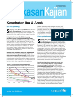 Kesehatan Ibu Dan Anak - Ringkasan Kajian Kesehatan