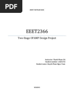 EEET2366: Two-Stage OPAMP Design Project