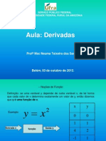 Aula Derivadas