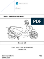 Beverly 125 parts manual