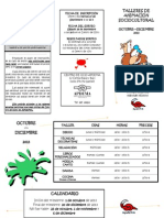 Folleto Talleres Oct-dic 13