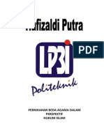 Pernikahan Beda Agama Dalam Perspektif