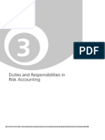 Duties and Responsibilities in Risk Accounting Summ Up