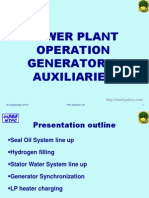 Generator and Auxiliaries