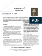 Conservative Management of Cervical Tension Cephalalgia