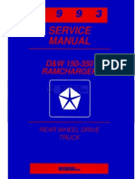 Service Manual: D& W150-350 Ramcharger