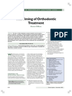 2-The Timing of Orthod TX