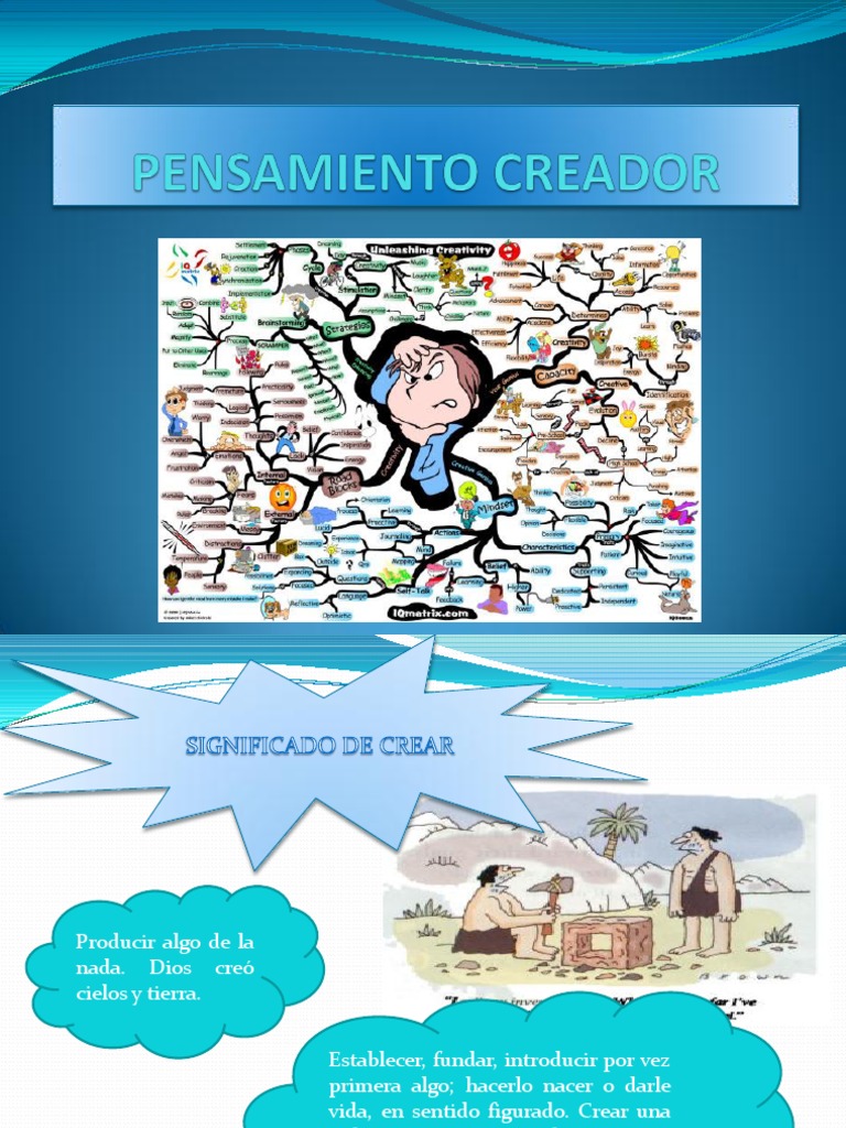 Pensamiento Creador Pdf Pensamiento Creatividad