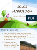 Aula 3 - Morfologia - Conservação Dos Solos