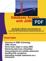 Database Access With JDBC