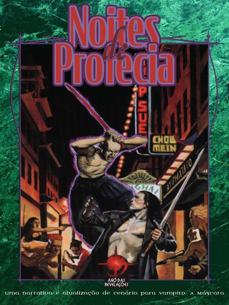 Vampiro A Máscara - Noites de Profecia | PDF | Vampiros | Cidade, image size:768x1024