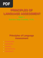 principles of language assessment
