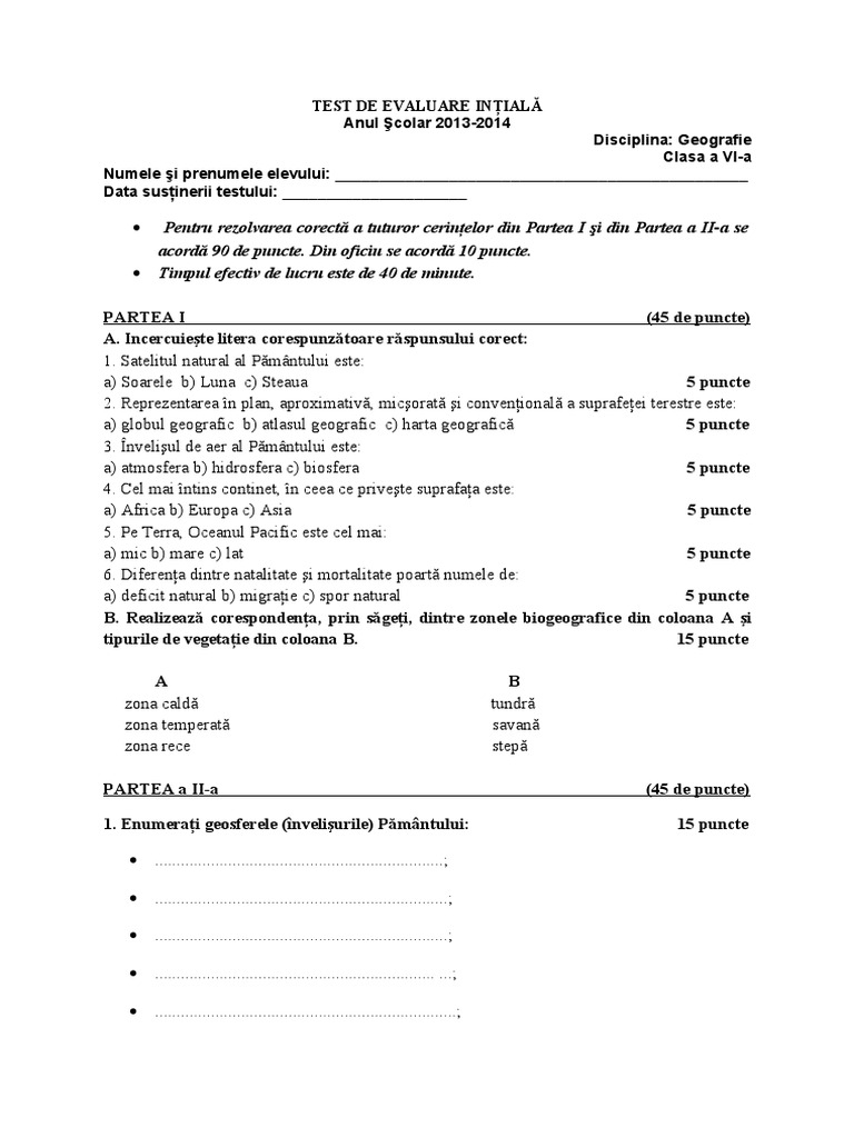 Test Initial VI | PDF