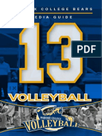 2013 Women's Volleyball Media Guide