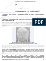 Caso del muerto con cuatro pasaportes_ ¿Un pedófilo fugitivo?