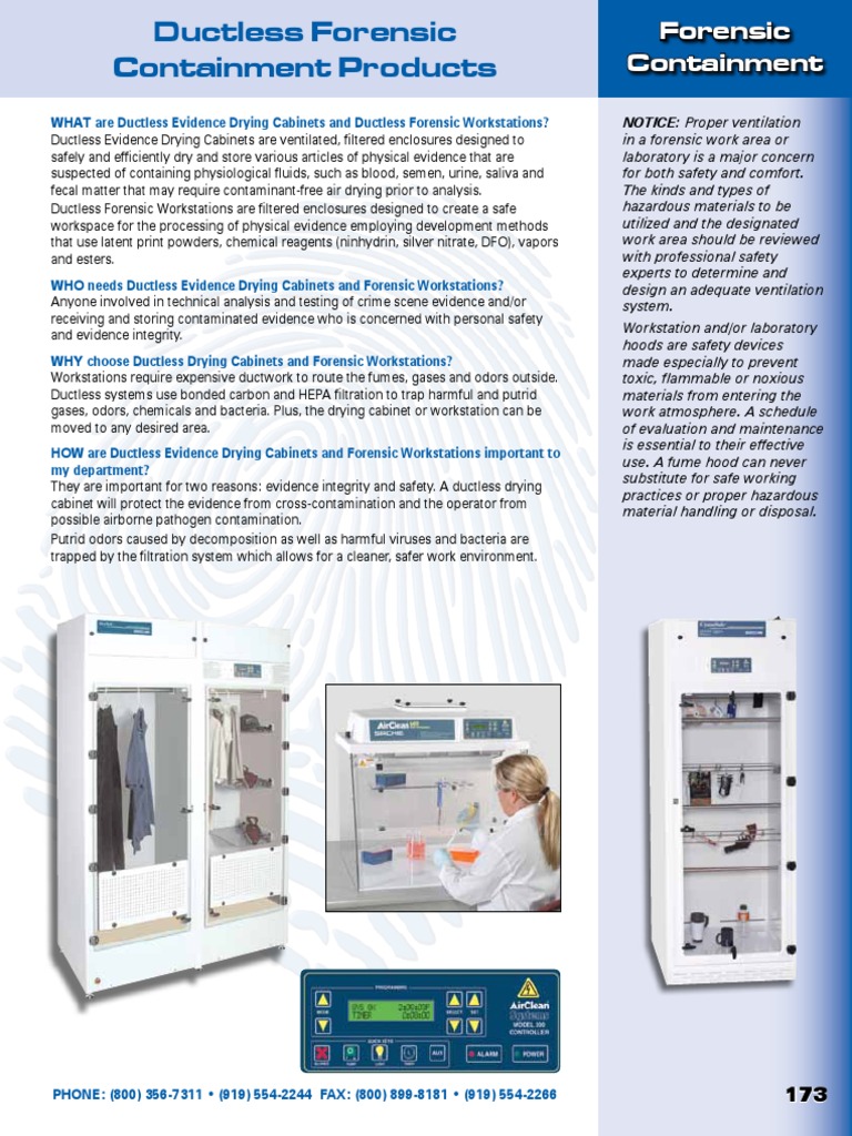 DrySafe™ Forensic Evidence Drying Cabinet | PDF | Fingerprint | Ultraviolet