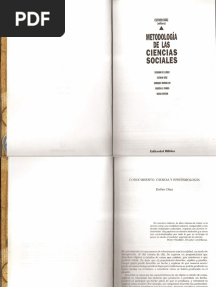 2 Conocimiento-Ciencia-y Epistemo Esther Diaz