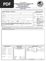Plainfield OPRA Request Form